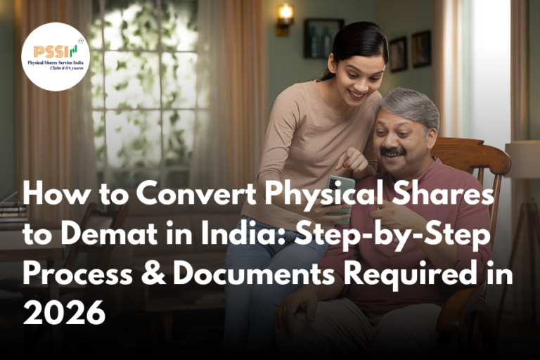 How to Convert Physical Shares to Demat in India: Step-by-Step Process & Documents Required in 2026